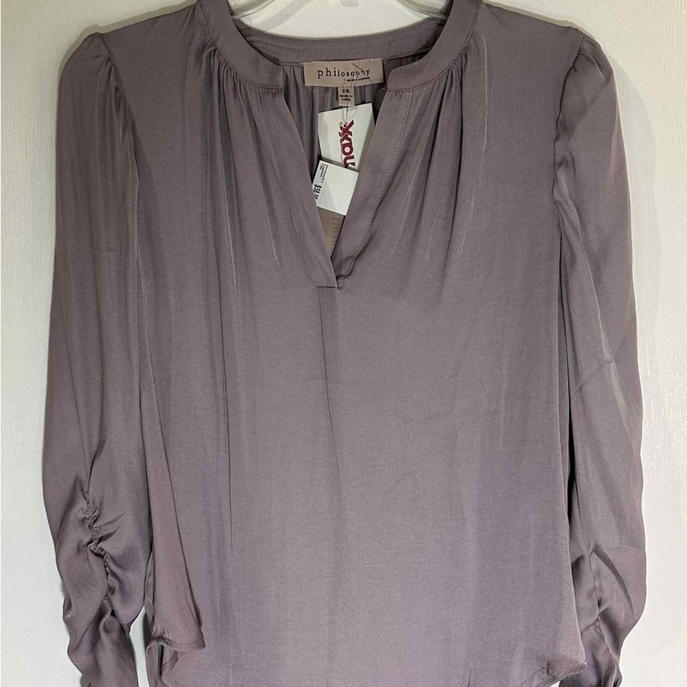 Philosophy Women's Soft Purple Blouse